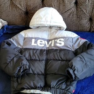 Levi's boy's  puff jacket, size M 10/12